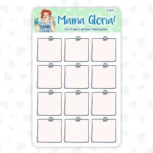 Sticky Notes - Sticky Memo's - Herinneringslabel - Stickers voor planners