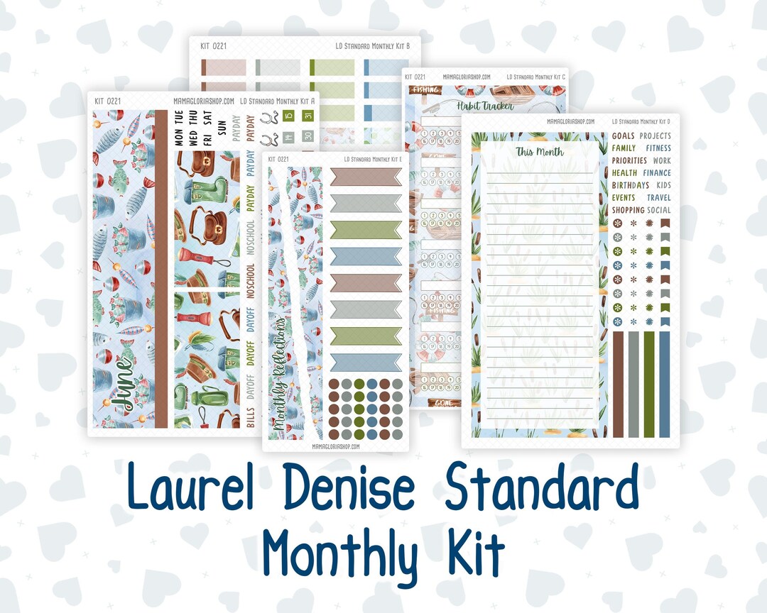 Kit 0221 - Laurel Denise Large the Nancy & Anne Planner - Former ...