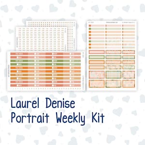Kit 0233 - Laurel Denise Portrait - Weekly Kit - September - Cinnamon Days