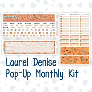 Kit 0233 - Laurel Denise Pop-Up - Monthly Kit - September - Cinnamon Days