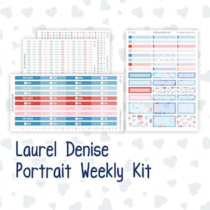 Kit 0224 - Laurel Denise Portrait - Weekly Kit - July - Patriotic Parade