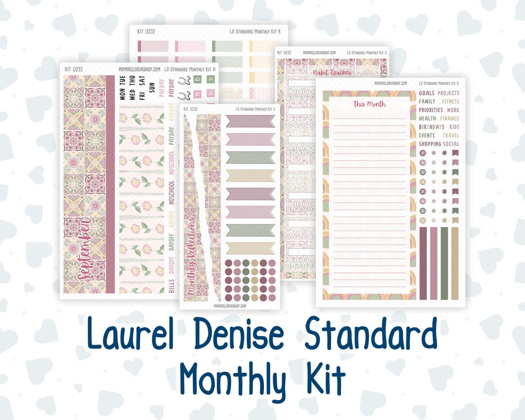 Kit 0232 - Laurel Denise Large the Nancy & Anne Planner - Former ...