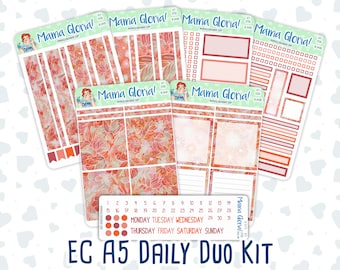 Kit 0136- A5 Daily Duo -Blaze Florals - November