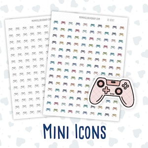 Controller di gioco - Gioco - Videogioco - Console - Doodle Icon-Sticker