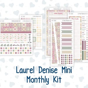 Kit 0232 - Laurel Denise Mini - Monthly Kit - September - Heirloom Garden