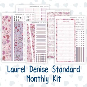 Kit 0204 Laurel Denise Taille standard – Mensuel - Jardin de la Saint-Valentin - Février