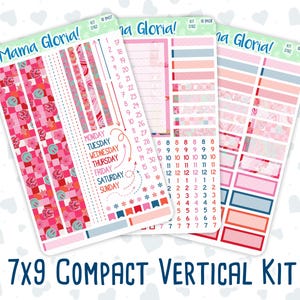 Kit 0162 - 7x9 Compact Vertical - Disco Cowgirl - Weekly