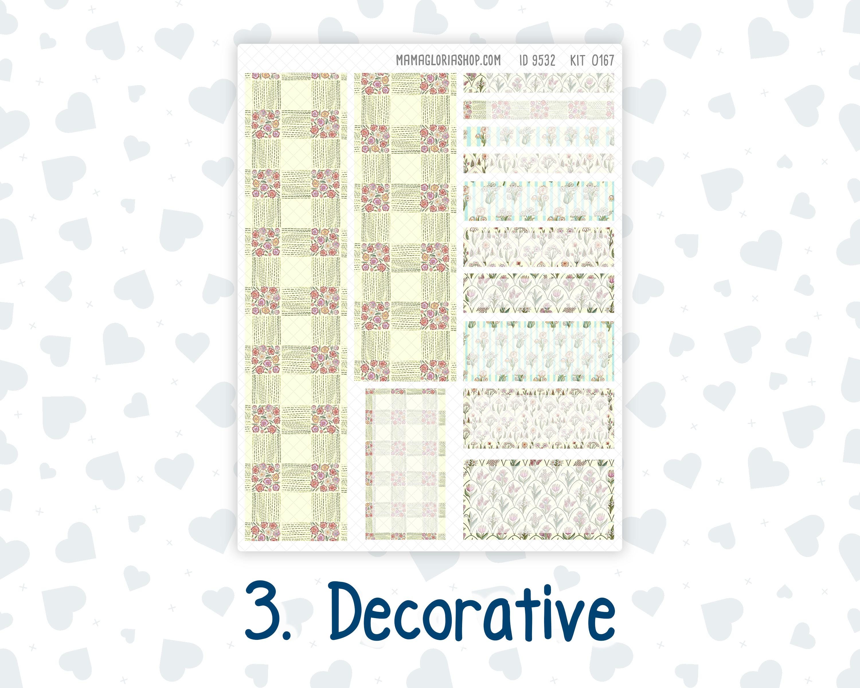 Kit 0167 7x9 Plum Paper Vertical Priorities - Picnic - Planner - Etsy