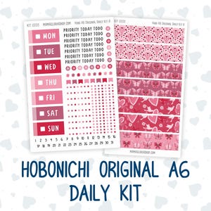 Kit 0205- A6 Hobonichi Original– Daily Kit - Dancer&#39;s Heart - February