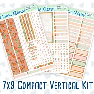 Kit 0233 - 7x9 Compact Vertical - Weekly Kit - September - Cinnamon Days
