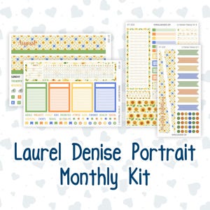 Kit 0229 - Laurel Denise Portrait - Monthly Kit - August - Golden Faces