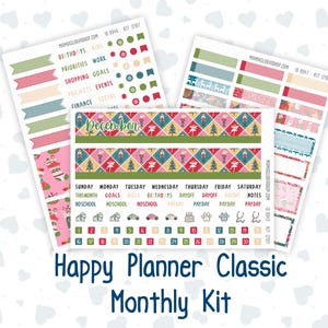 HP - maandelijks - Kit 0197 - Nutcracker Magic - december - Kerstmis - For Classic Happy Planner
