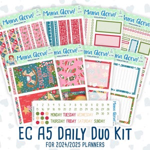 Kit 0197 - A5 Daily Duo - Magische Notenkraker - December - Kerstplanner