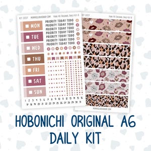 Kit 0207- A6 Hobonichi Original– Daily Kit - Wild Love - February
