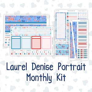 Kit 0224 - Laurel Denise Portrait - Monthly Kit - July - Patriotic Parade
