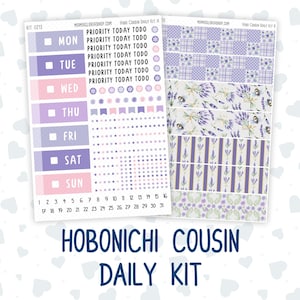 Kit 0213- Hobonichi Cousin – Daily Kit – Provence – april