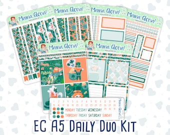 Kit 0155- A5 Daily Duo - Lucky Charm - March