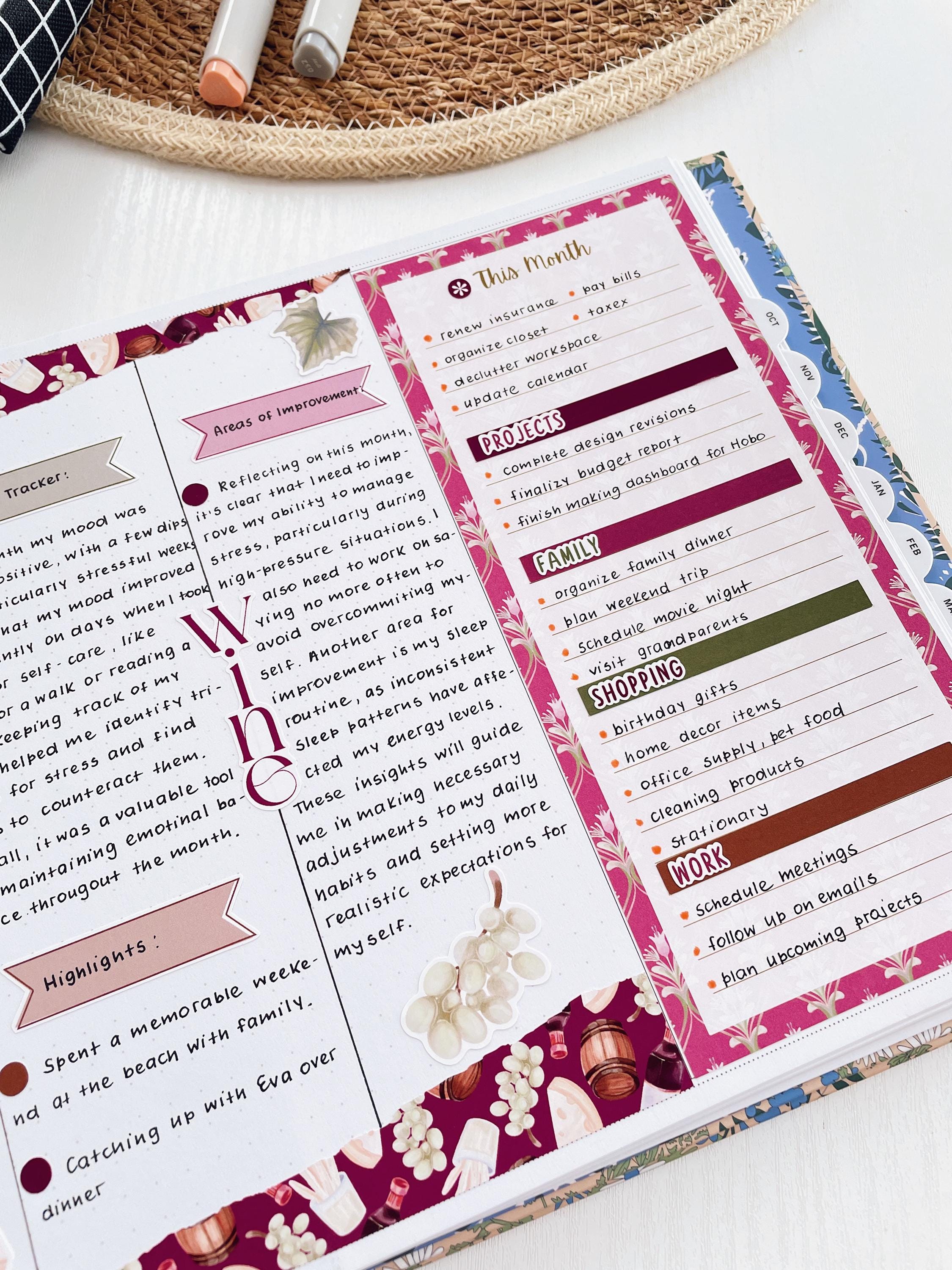 Kit 0239 - Laurel Denise Small the Nancy & Anne Planner - Former Mini ...