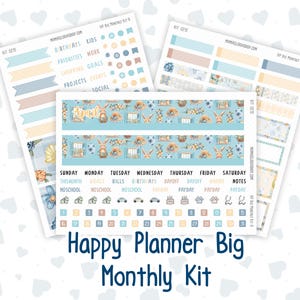 HP - Mensual - Kit 0215 - Mañana de Pascua - Abril - Para Big Happy Planner