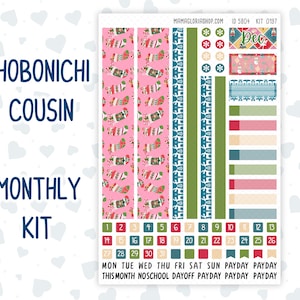 Kit 0197 Hobonichi Neef – maandelijks – 1,3 inch brede zuilen – magie van de notenkraker – december – kerst