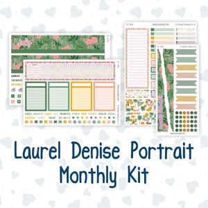 Kit 0226 - Laurel Denise Portrait - Monthly Kit - July - Tropical Whimsy