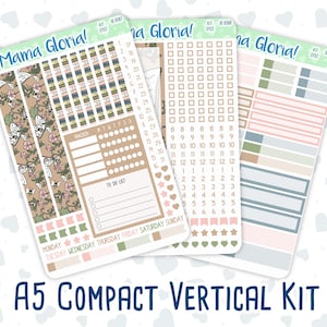 Kit 0152 - A5 Compact Vertical - Froggy Reads - Weekly - Fall