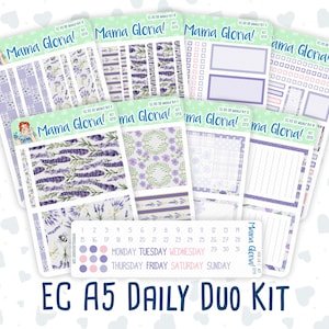 Kit 0213- A5 Daily Duo - Provence -April -Planer