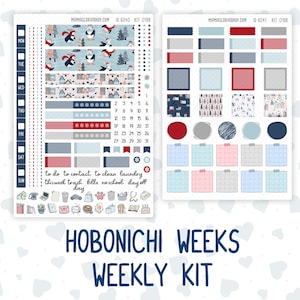Pakket 0198 Hobonichi Weken – Wekelijks pakket: vakantiedorp, december, kerst