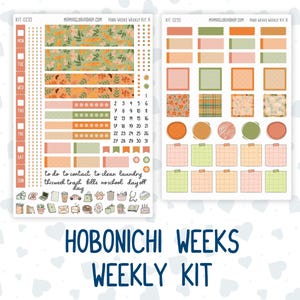 Kit 0233 - Hobonichi Weeks - Weekly Kit - September - Cinnamon Days