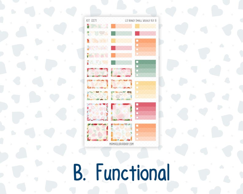 Kit 0271 - Laurel Denise the Nancy Planner Small - Weekly Kit - June ...