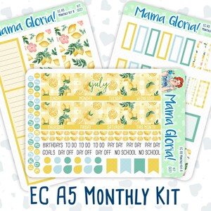 Kit 0227 - A5 - EC Monthly Kit - July - Lemon Grove