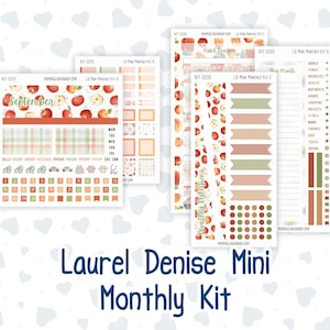 Kit 0235 - Laurel Denise Mini - Monthly Kit - September - Apple Orchard