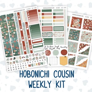 Kit 0191 Primo Hobonichi – Kit Semanal – Colunas Largas 1,3” - Colheita Outono - Outono