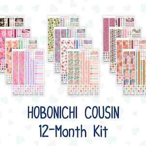 12-Monats-Kit - Für Hobonichi Cousin A5
