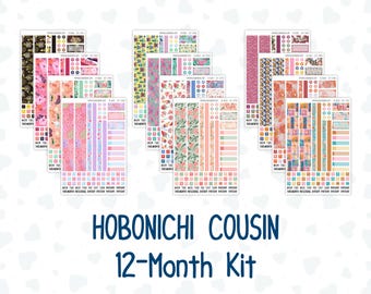 12-Month Kit -  For Hobonichi Cousin A5