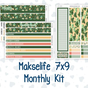 Kit 0208 - 7x9 MakseLife - Monthly - Shamrock Lane - March