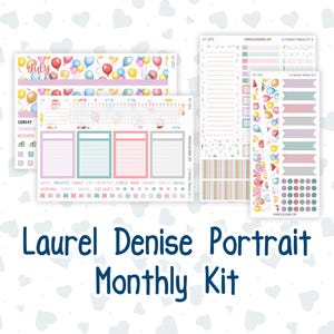 Kit 0225 - Laurel Denise Portrait - Monthly Kit - July - Carnival Joy