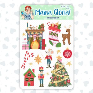 Kit 0197 - Clipart - Magische Notenkraker - For planners - Tijdschriften - December - Kerstmis