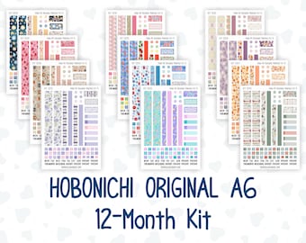 12-månaderspaket - För Hobonichi OriginalA6 - 2026