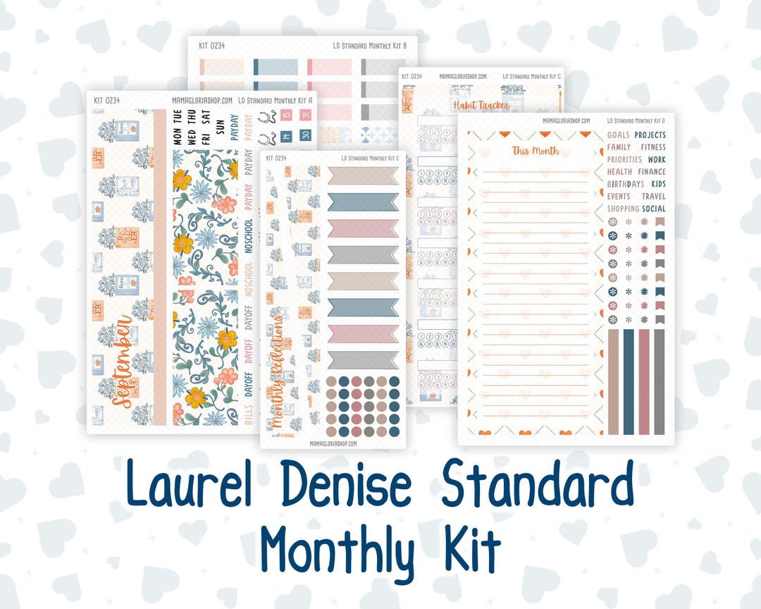 Kit 0234 - Laurel Denise Large the Nancy & Anne Planner - Former ...
