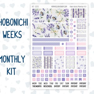 Kit 0213 Hobonichi Weeks – Monthly – Provence - April