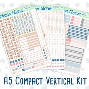 Kit 0234 - A5 Compact Vertical - Weekly Kit - September - REF - Kit 0234 – Reader&#39;s Escape - September