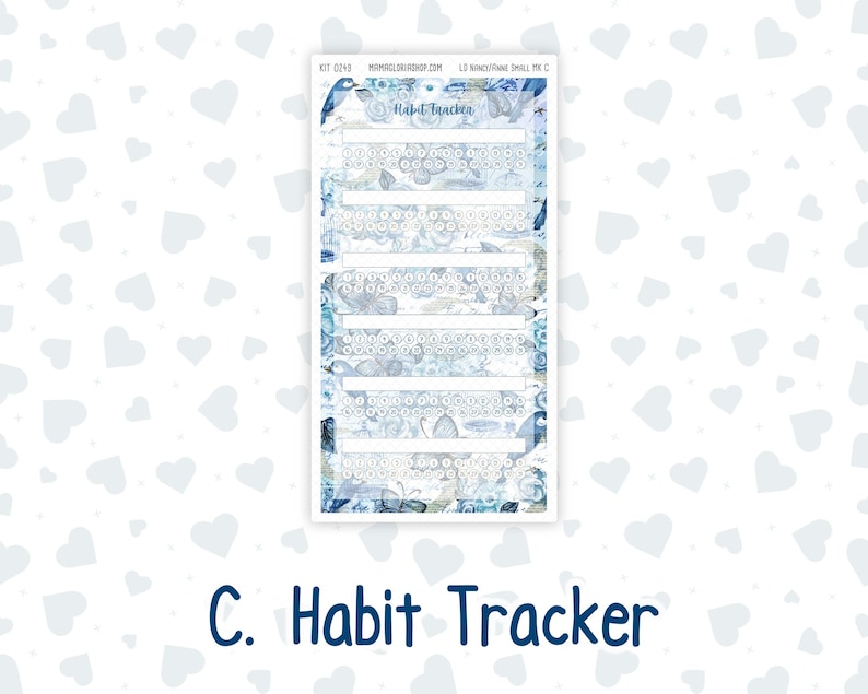 Kit 0249 - Laurel Denise Nancy/anne Small - Monthly Kit - January - Icy ...