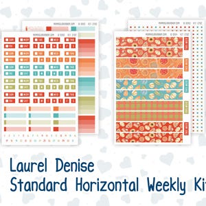 Kit 0192 Laurel Denise, format standard - Hebdomadaire - Disposition horizontale - Action de Grâce - novembre - automne