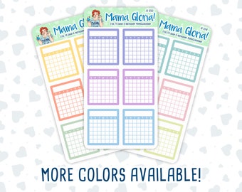 Habit Tracker - Stickers For Planner