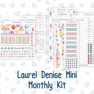 Kit 0225 - Laurel Denise Mini - Monthly Kit - July - Carnival Joy