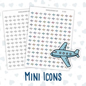 Air Plane - Travel - Doodle Icon Sticker