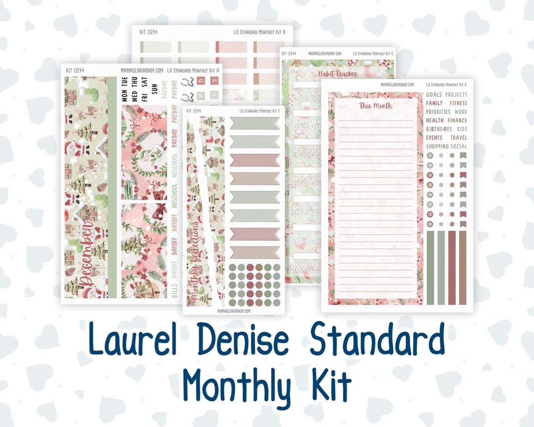 Kit 0244 - Laurel Denise Large the Nancy & Anne Planner - Former ...