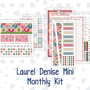 Kit 0197 Laurel Denise, miniformaat – maandelijks – Nutcracker Magic – Kerstmis – december