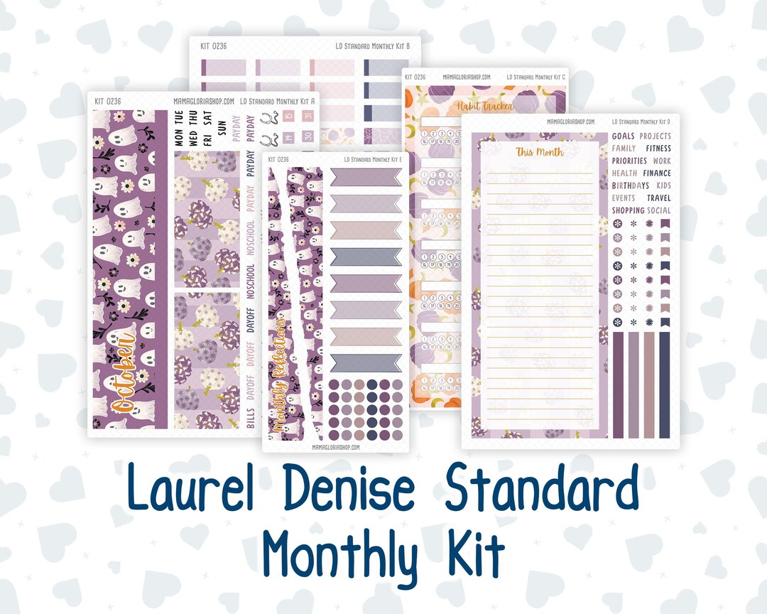 Kit 0236 - Laurel Denise Large the Nancy & Anne Planner - Former ...